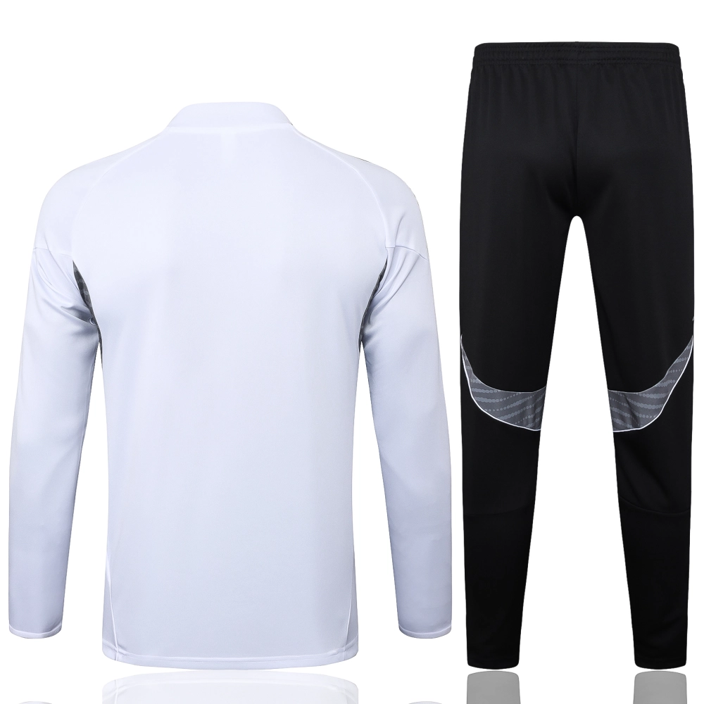 Real Madrid Training Kit (Sweatshirt+Pants) White 2025/26