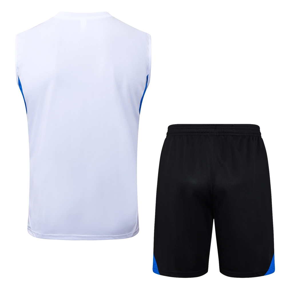 Manchester United Sleeveless Training Kit White 2025/26