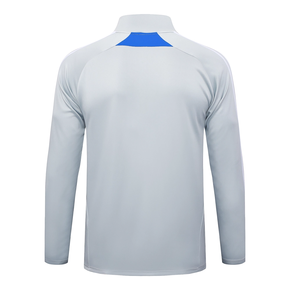 Bayern Munich Training Kit (Sweatshirt+Pants) Light Grey 2025/26