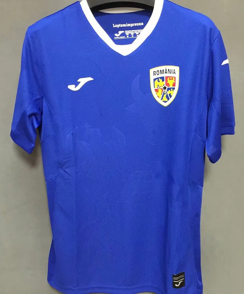 Romania Soccer Jersey Away Retro Jersey 2021-22