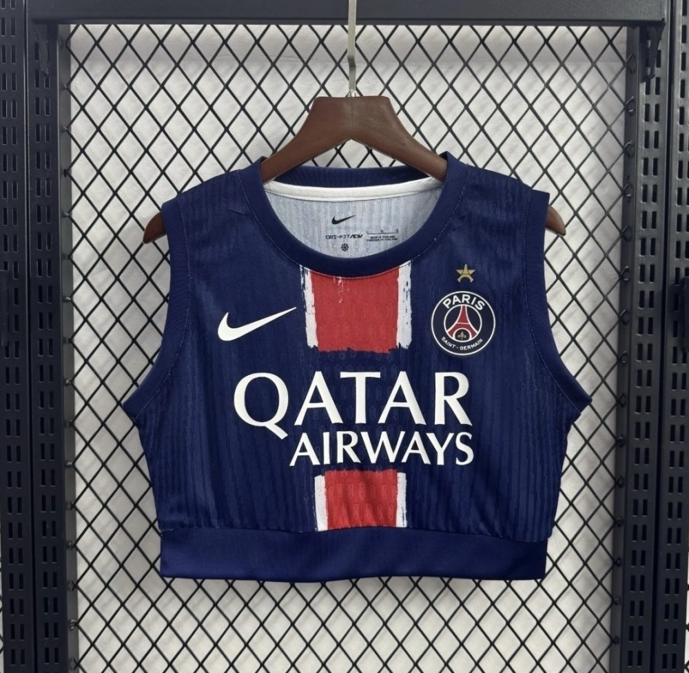 PSG Soccer Jersey Home Women's Vest 2024/25