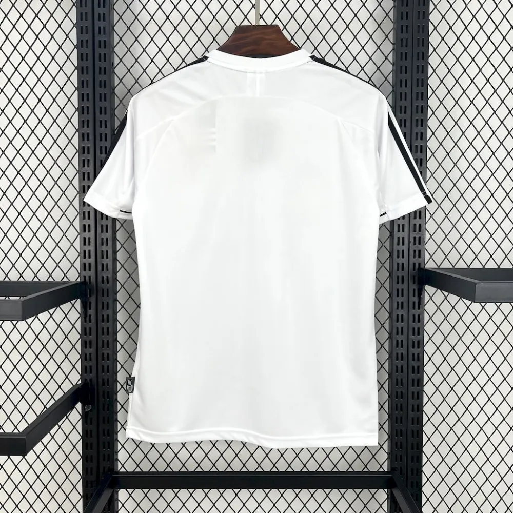 Real Madrid Retro Jersey Home Custom Soccer Shirt 2003-04