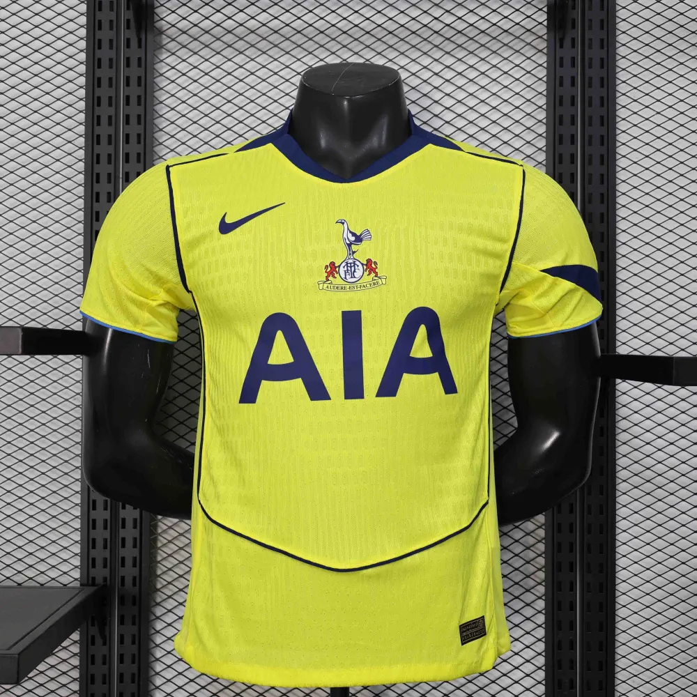 Tottenham Hotspur Authentic Football Jersey Third Away Shirt 2025/26 - Player Version