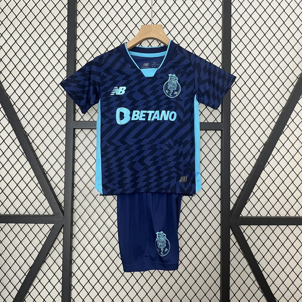 FC Porto Soccer Jersey Third Away Kids Kit Jersey+Shorts 2024/25