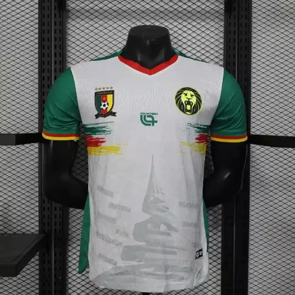 Cameroon Authentic Soccer Jersey Third Away Shirt 2025