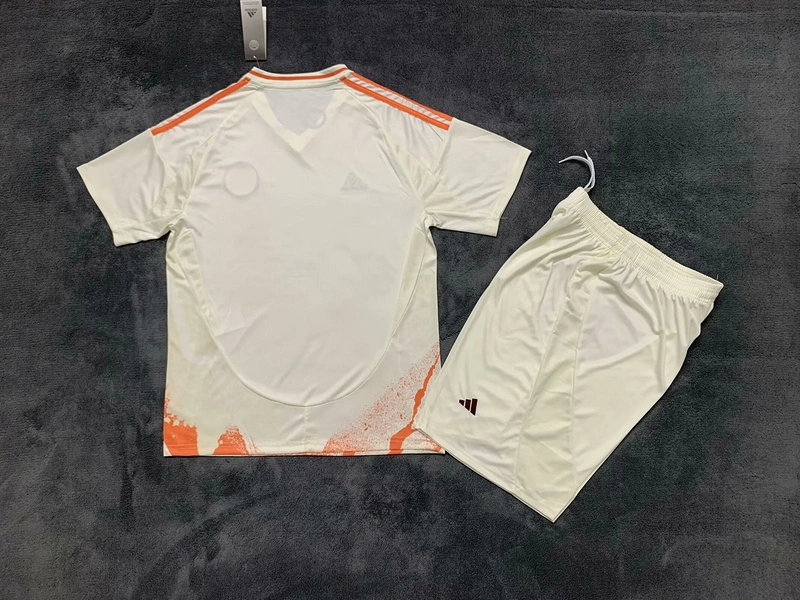 Roma Soccer Jersey Away Kids Kit Jersey+Shorts 2024/25