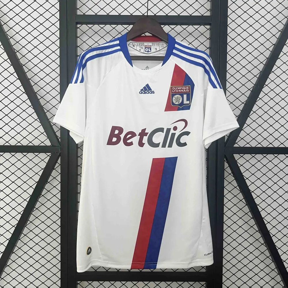 Olympique Lyonnais Retro Football Jersey Home Custom Shirt 2010-11