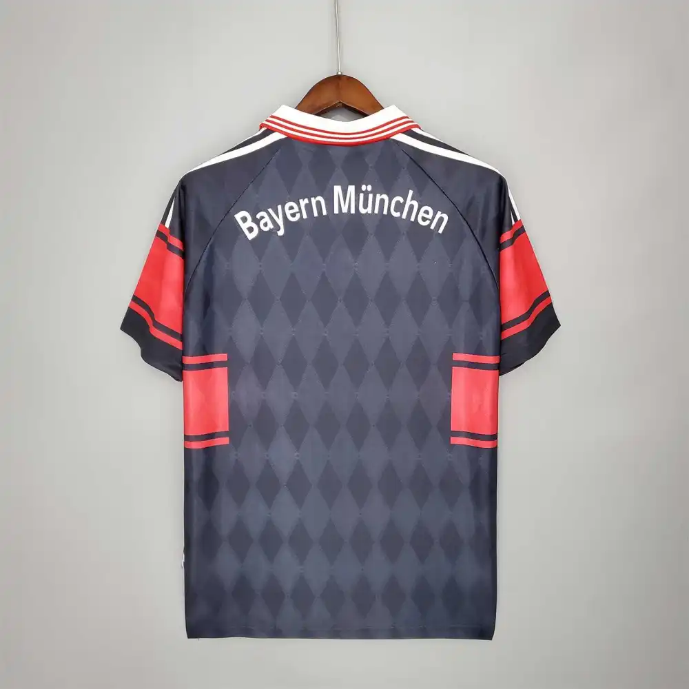 Bayern Munich Retro Jersey Home Soccer Shirt 1997/99
