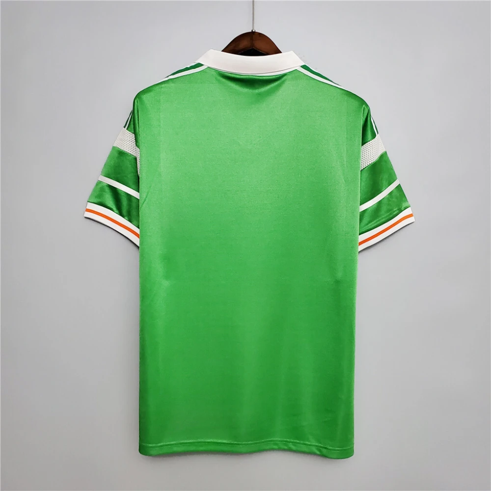Ireland Retro Soccer Jersey Home Custom Shirt 1988-90