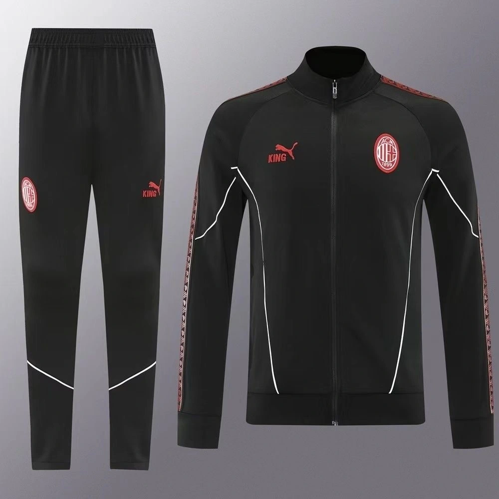 AC Milan Training Kit (Jacket+Pants) Black 2025/26