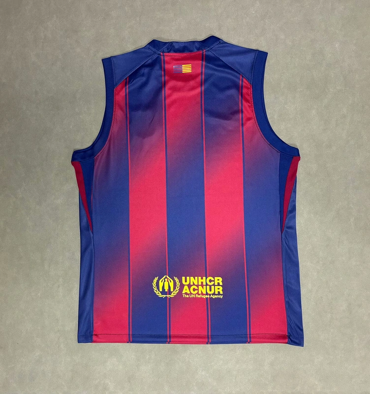 Barcelona Home Soccer Jersey Custom Vest 2025/26