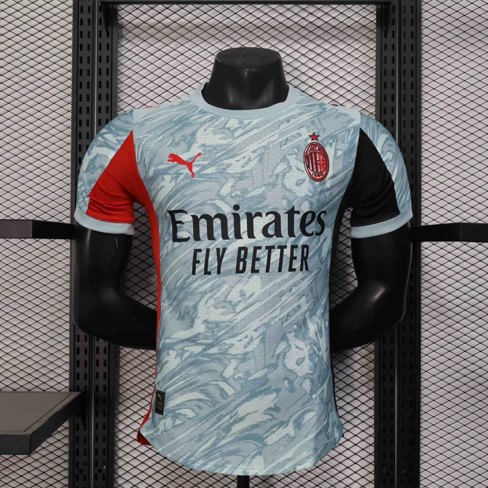 AC Milan Authentic Soccer Jersey Goalkeeper Shirt 2025/26