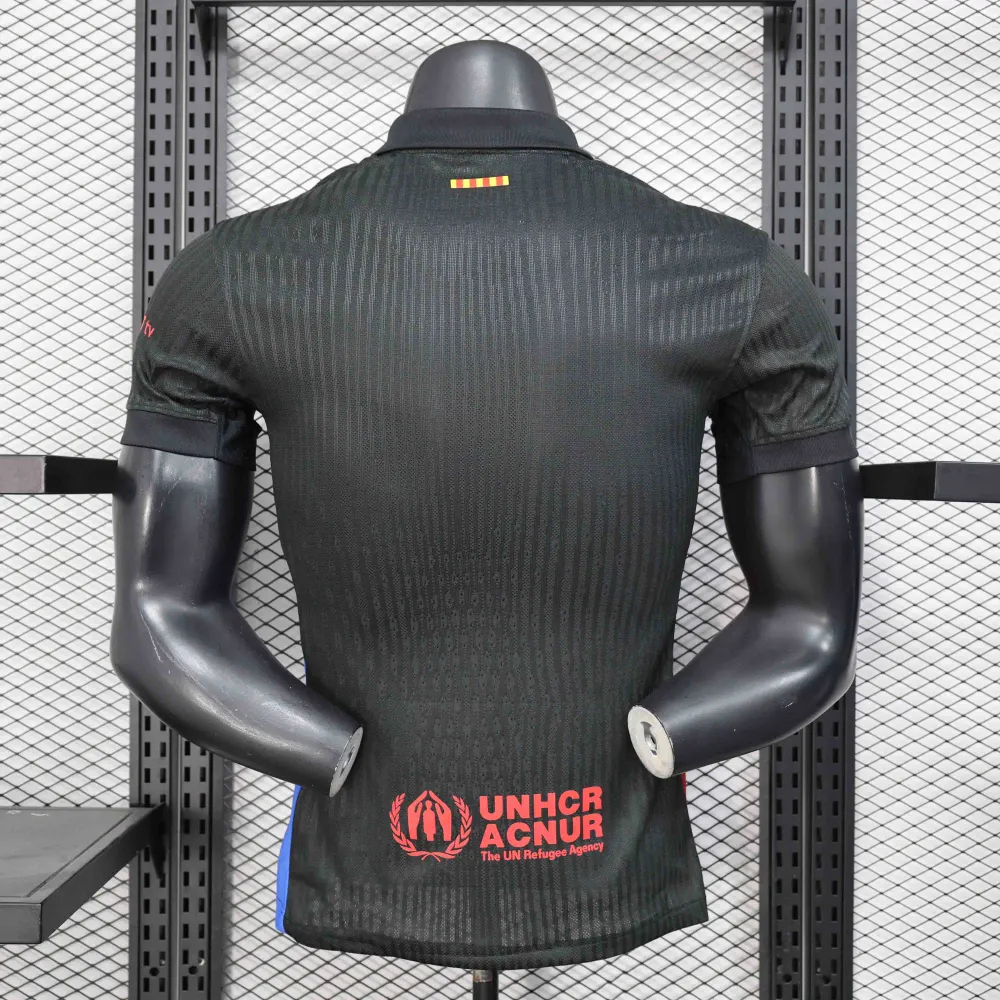 Authentic Soccer Jersey Barcelona Away x Travis Scott Shirt 2024/25