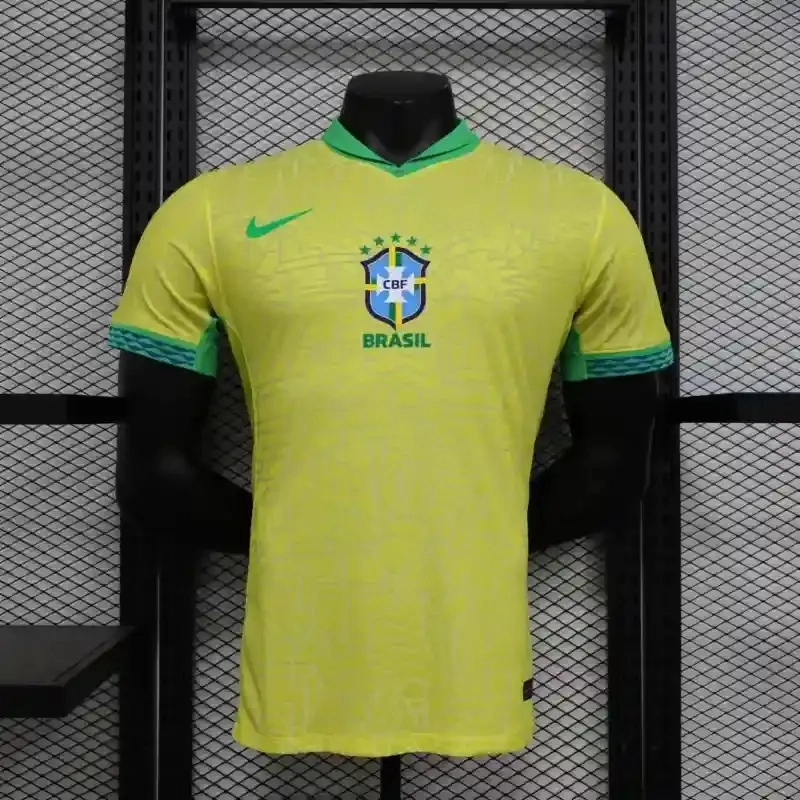 Brazil Authentic Soccer Jersey Home Shirt Copa America 2024