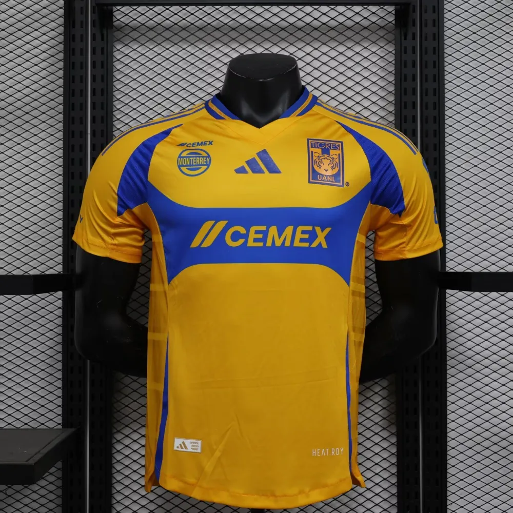 Tigres UANL Authentic Soccer Jersey Home Shirt 2024/25