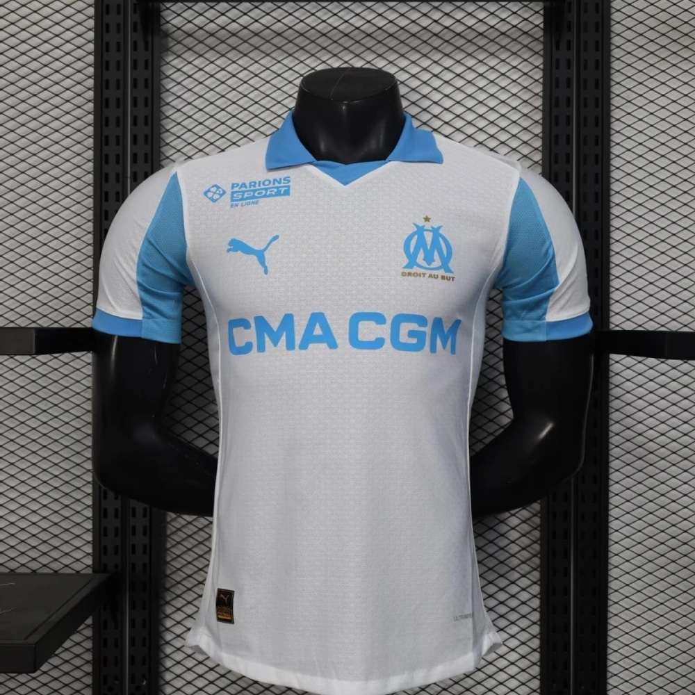 Marseille Authentic Soccer Jersey Home Shirt 2025/26