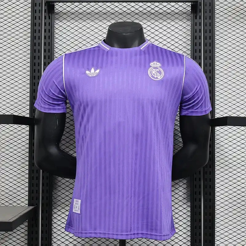Real Madrid Authentic Soccer Jersey Terrace Icons Special Edition Shirt 2025/26