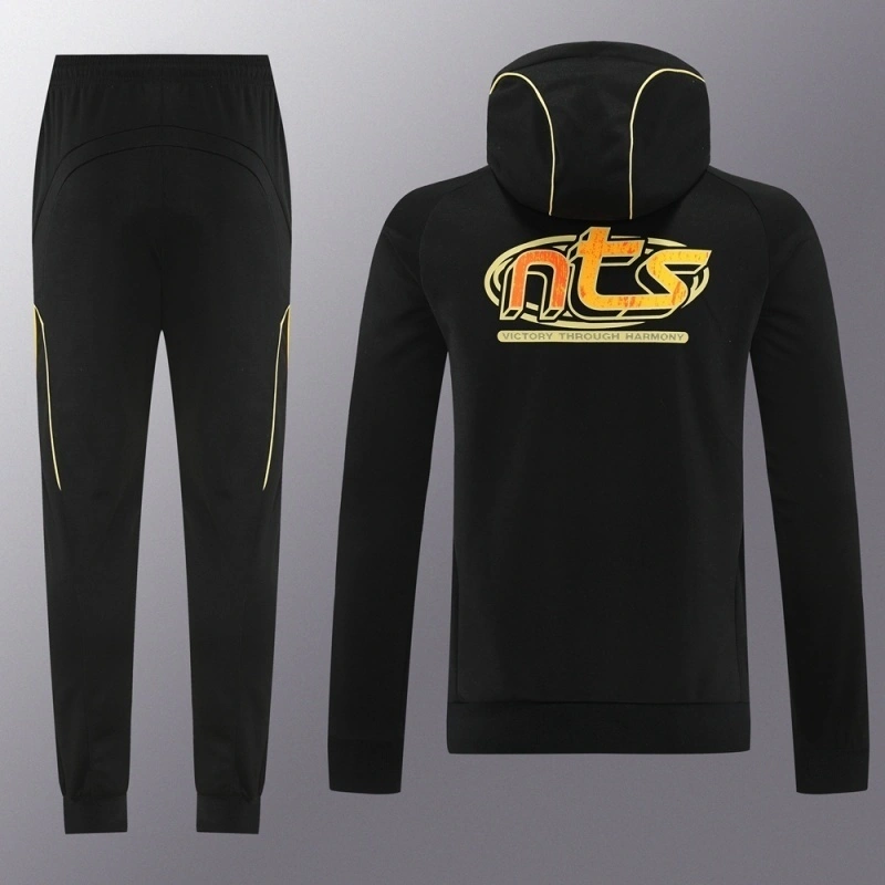 Arsenal UPB Hoodie Training Kit (Sweatshirt+Pants) Black 2025/26