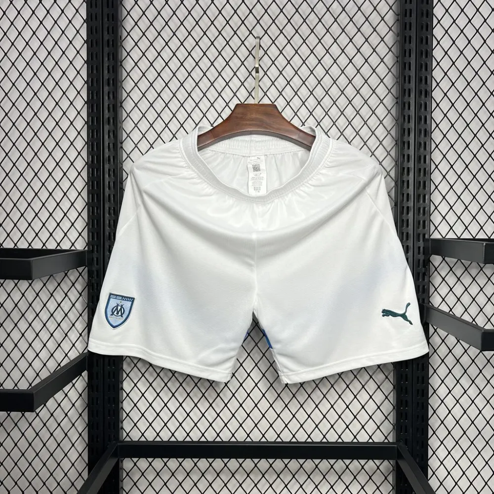 Marseille Soccer Jersey Home Custom Shorts 2024/25