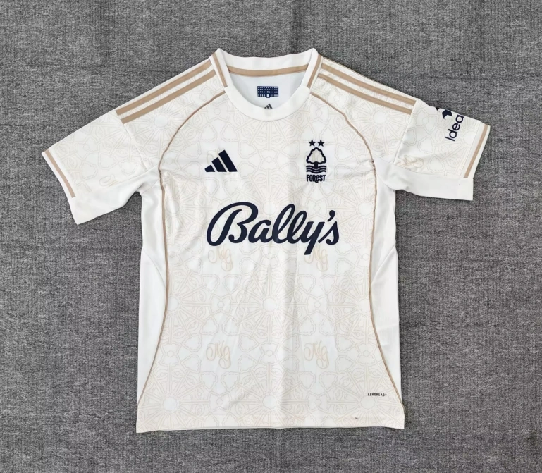 Nottingham Forest Football Jersey Away Custom Shirt 2025/26