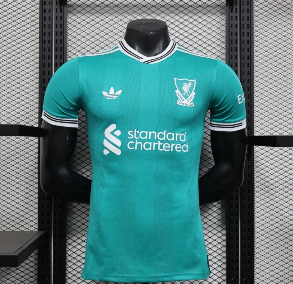 Liverpool Authentic Football Jersey Third Away Shirt 2025/26