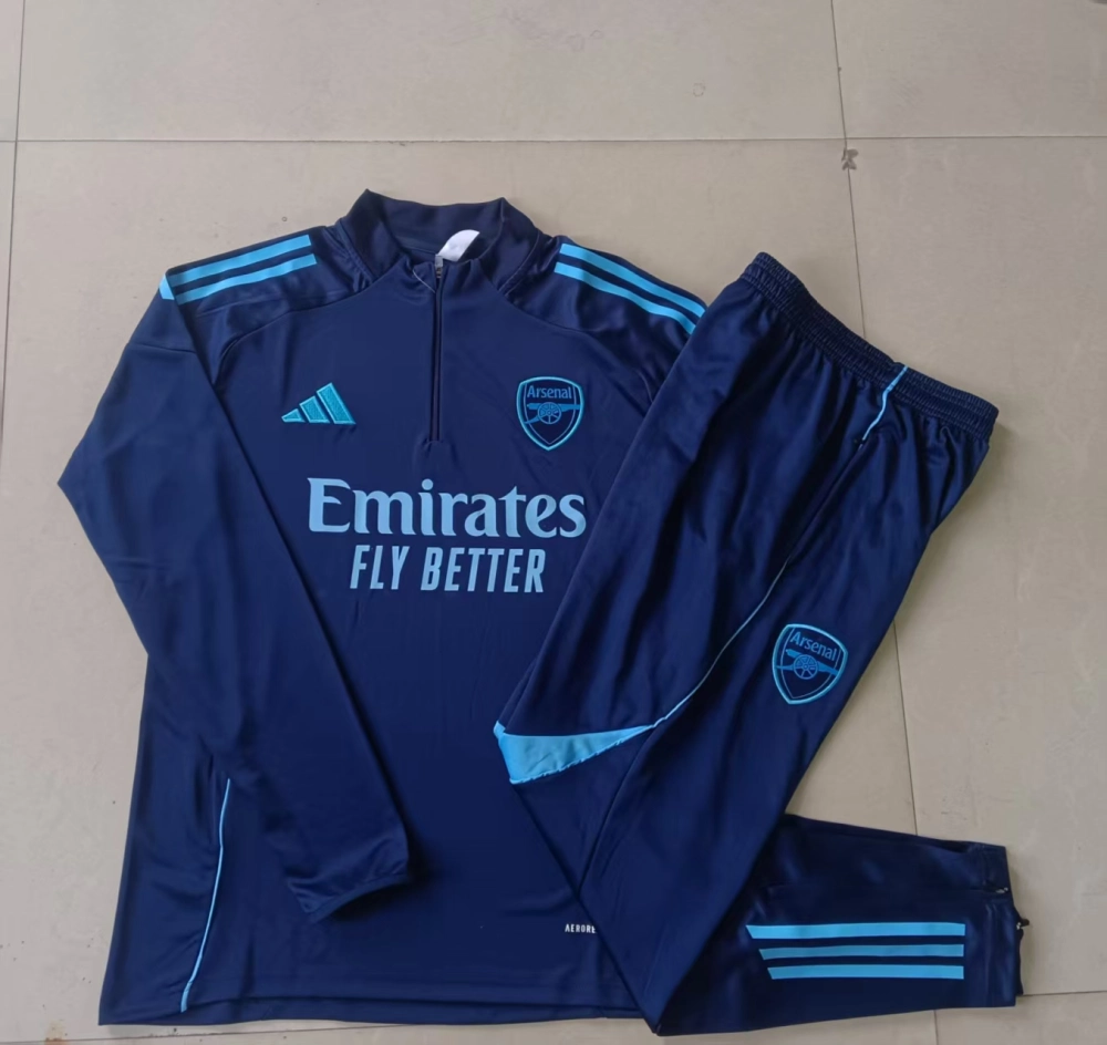 Kids Arsenal Training Kit (Sweatshirt+Pants) Royalblue 2025/26