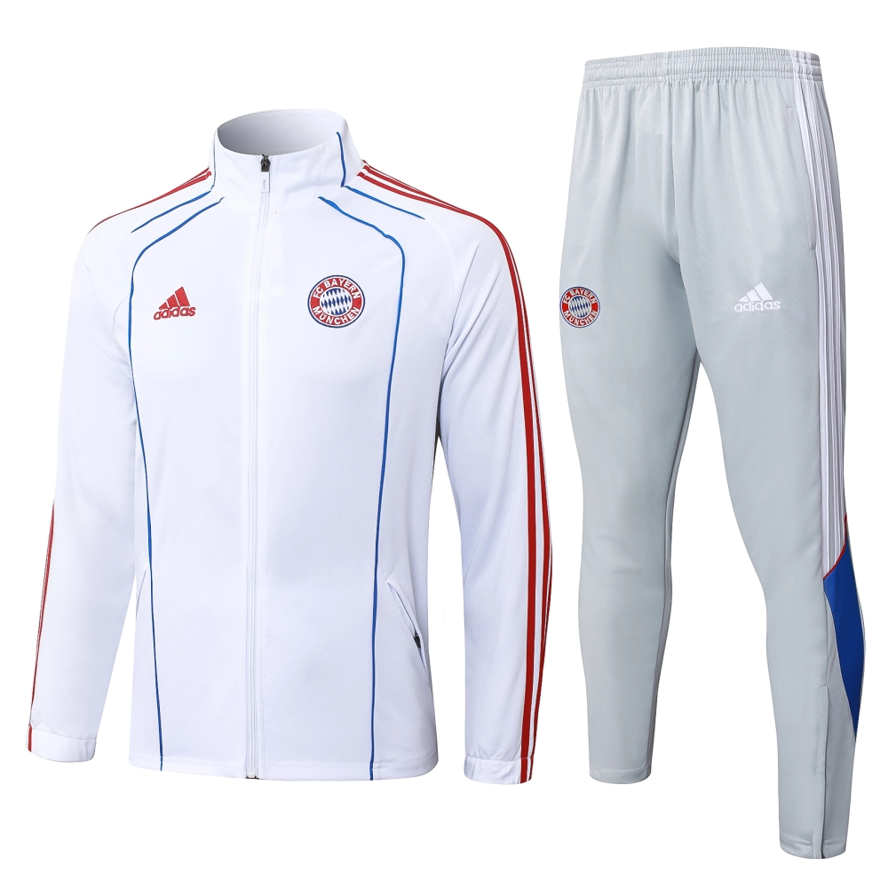 Bayern Munich Training Kit (Jacket+Pants) White 2025/26