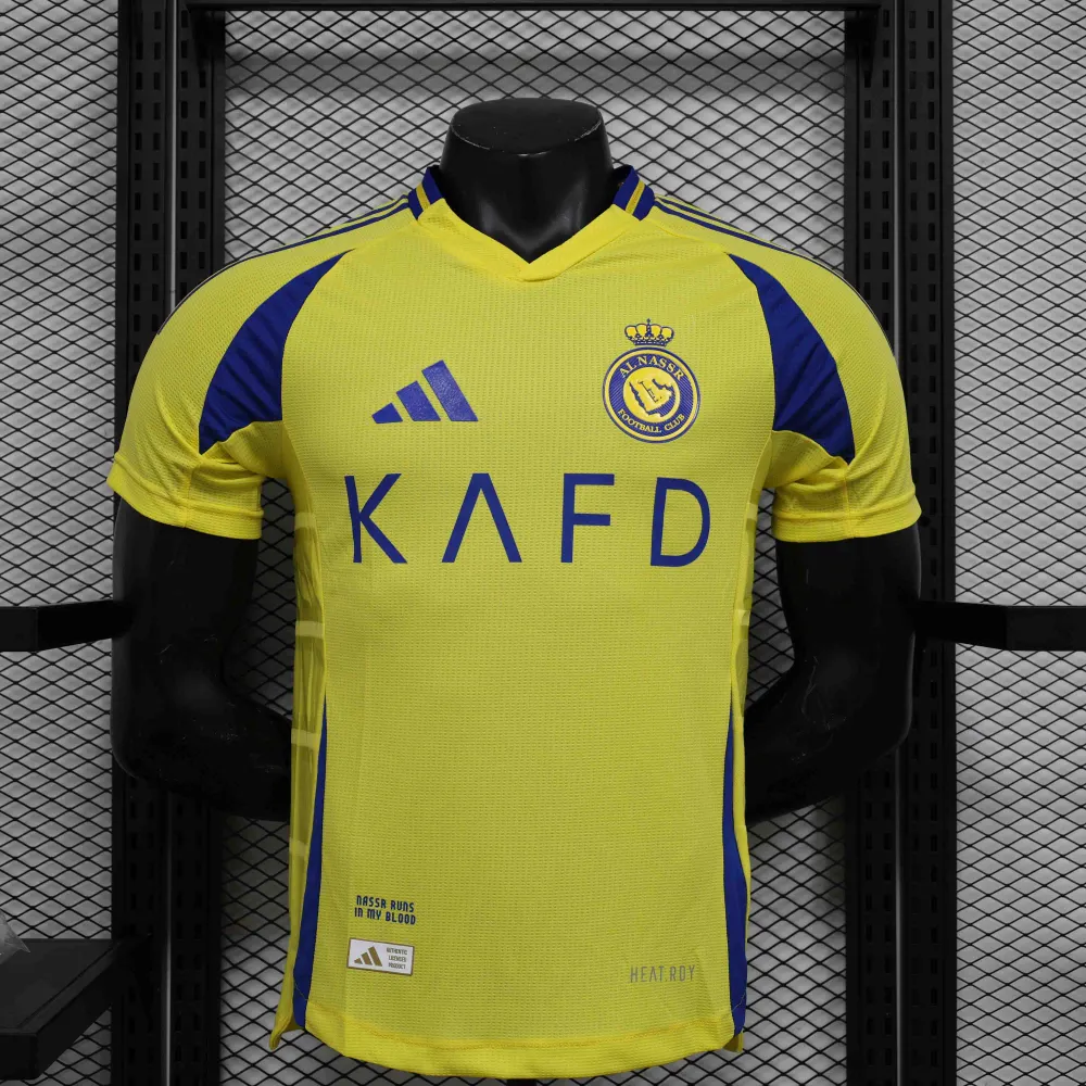 Al Nassr Authentic Soccer Jersey Home Shirt 2024/25