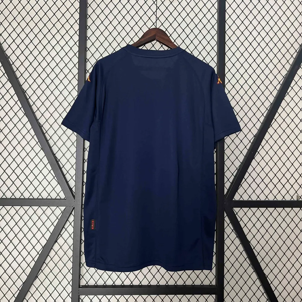 Roma Retro Soccer Jersey Third Away Custom Shirt 2000/01