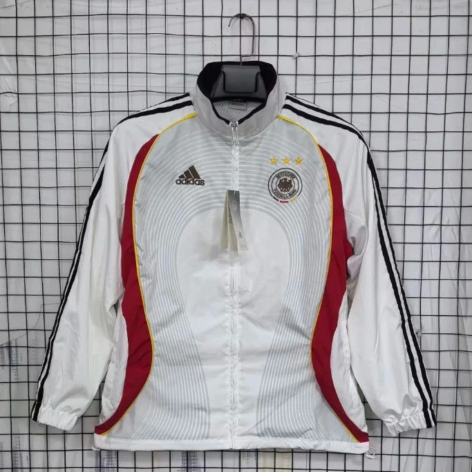 Germany Retro Windbreaker Jacket White 2026