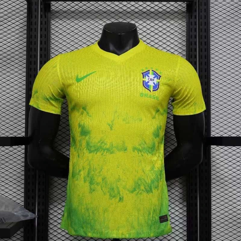 Brazil Authentic Soccer Jersey Yellow Special Edition Shirt 2025-26
