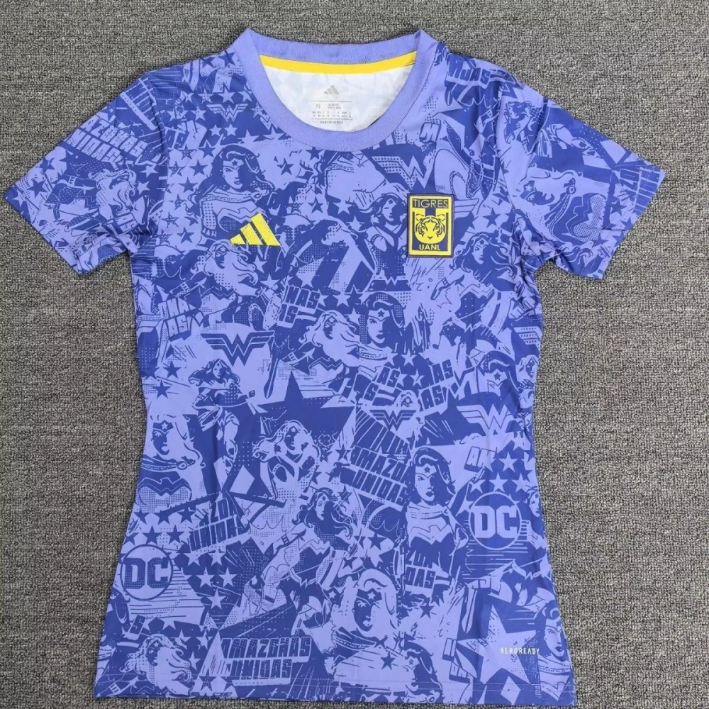 Tigres UANL Soccer Jersey Women's Pre-match Custom Shirt 2025/26