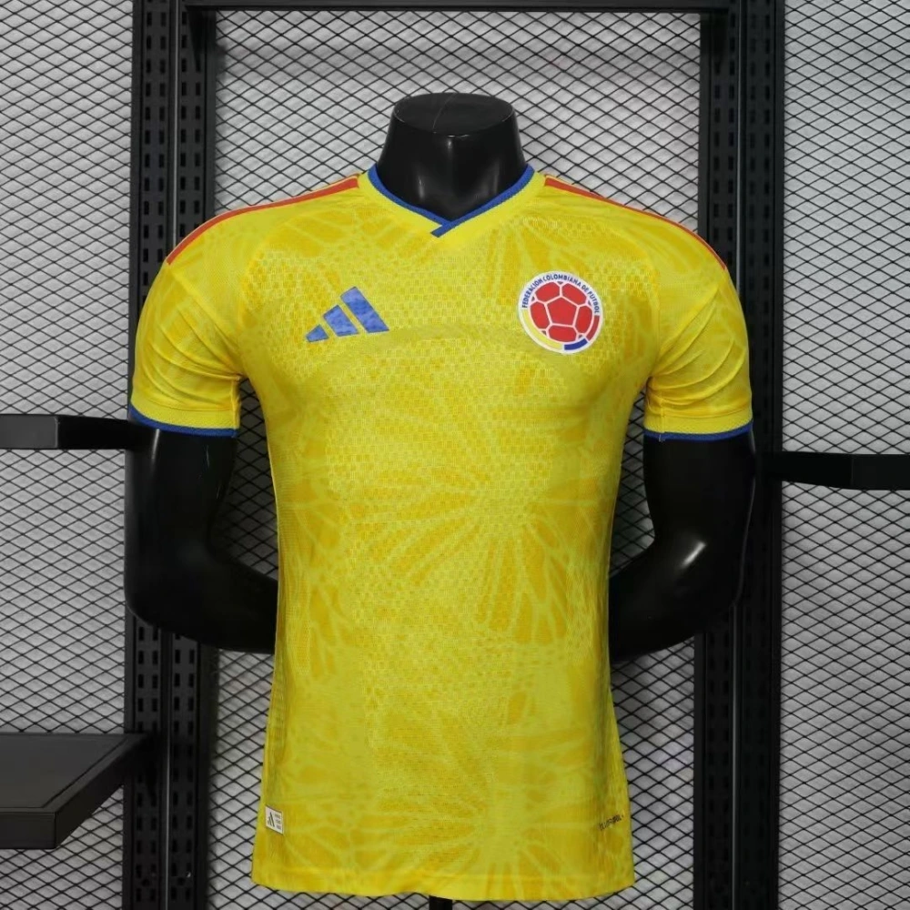 Colombia Authentic Soccer Jersey Home Shirt World Cup 2026