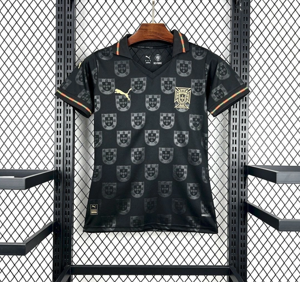 Portugal Soccer Jersey Women's Away Custom Shirt World Cup 2026