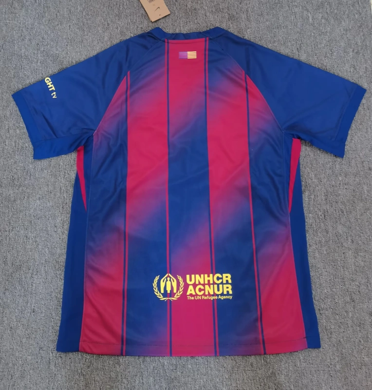 Barcelona Home Soccer Jersey Custom Shirt 2025/26