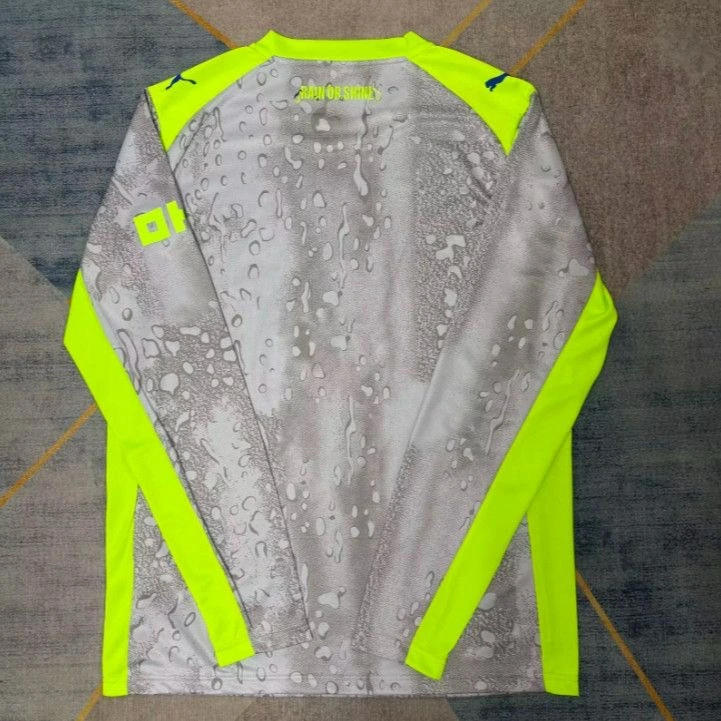 Manchester City Third Away Long Sleeve Football Jersey Custom Shirt 2025/26