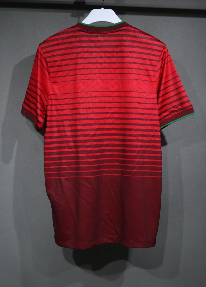 Portugal Retro Authentic Soccer Jersey Home Shirt World Cup 2014