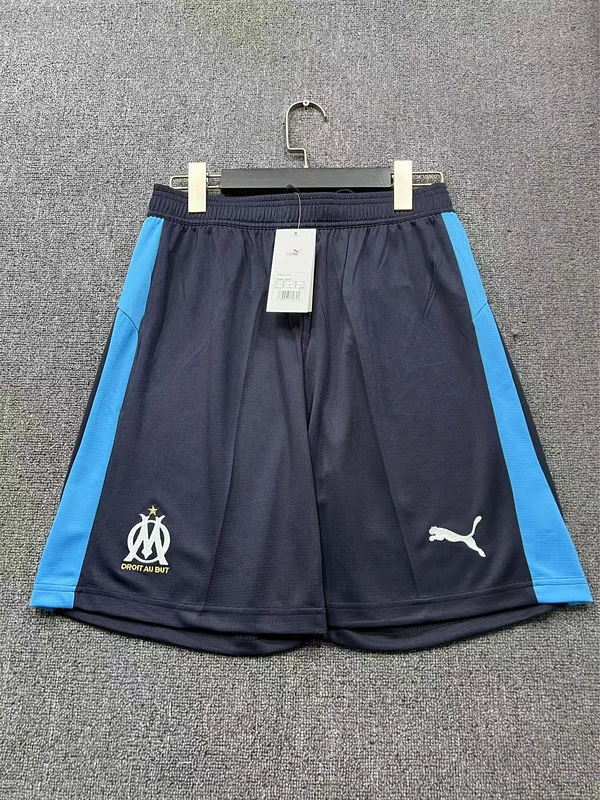 Marseille Soccer Jersey Away Custom Shorts 2025/26