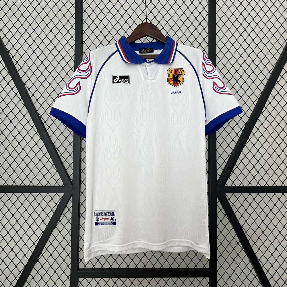 Japan Retro Soccer Jersey  Away Custom Shirt 1998