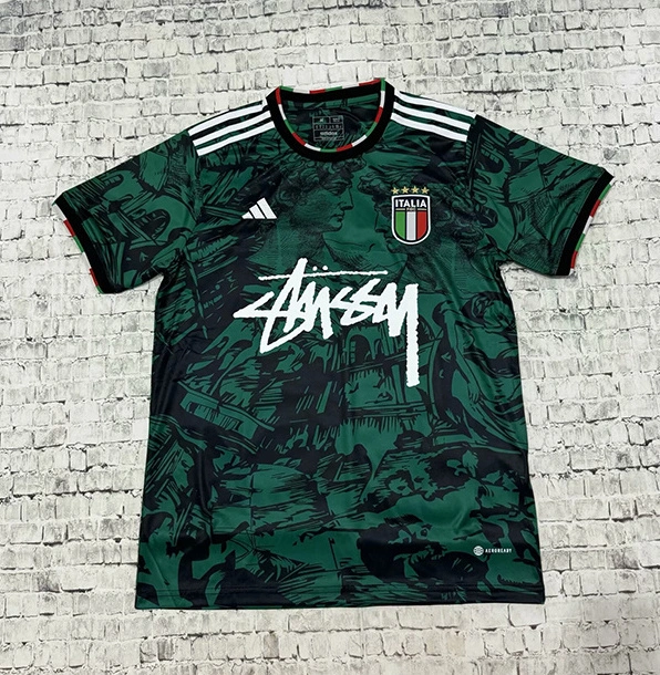 Italy Soccer Jersey Green Special Edition Custom Shirt 2024