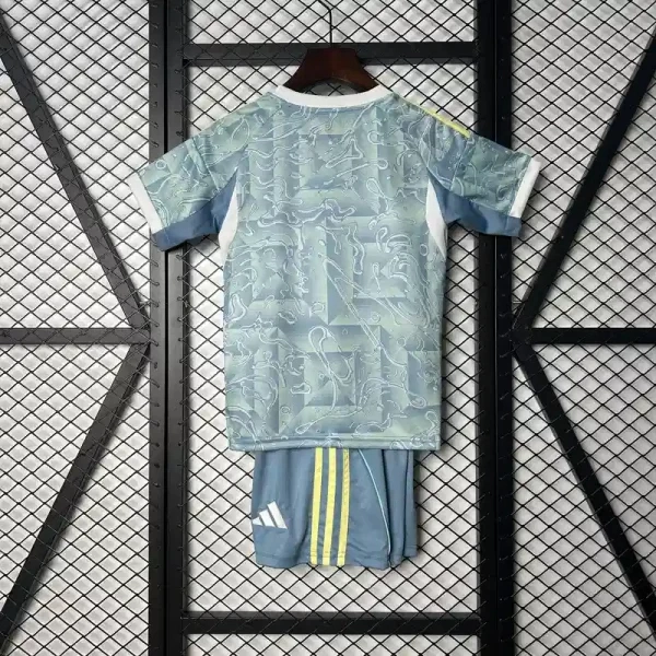 Juventus Soccer Jersey Away Kids Kit Jersey+Shorts 2025/26