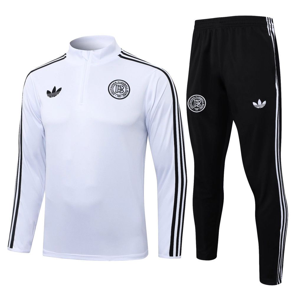 Germany Training Kit (Sweatshirt+Pants) White 2025