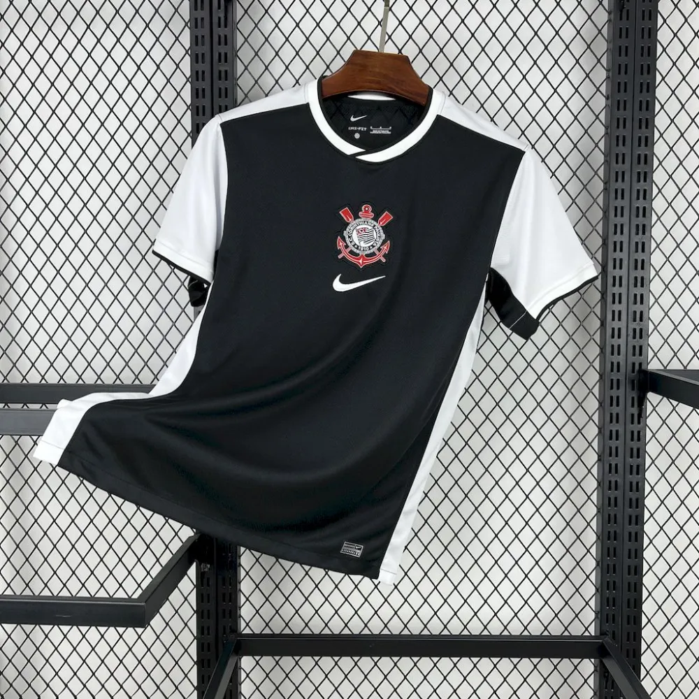 Corinthians Soccer Jersey Away Custom Shirt 2025