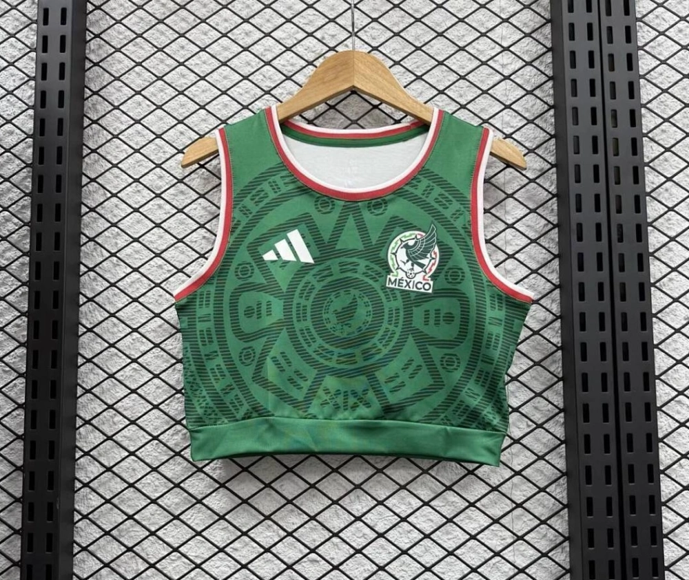 Mexico Soccer Jersey Home Women's Vest World Cup 2026
