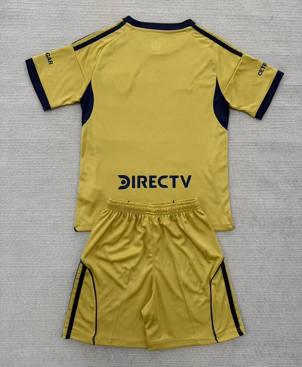 Boca Juniors Soccer Jersey Away Kids Kit Jersey+Shorts 2025/26