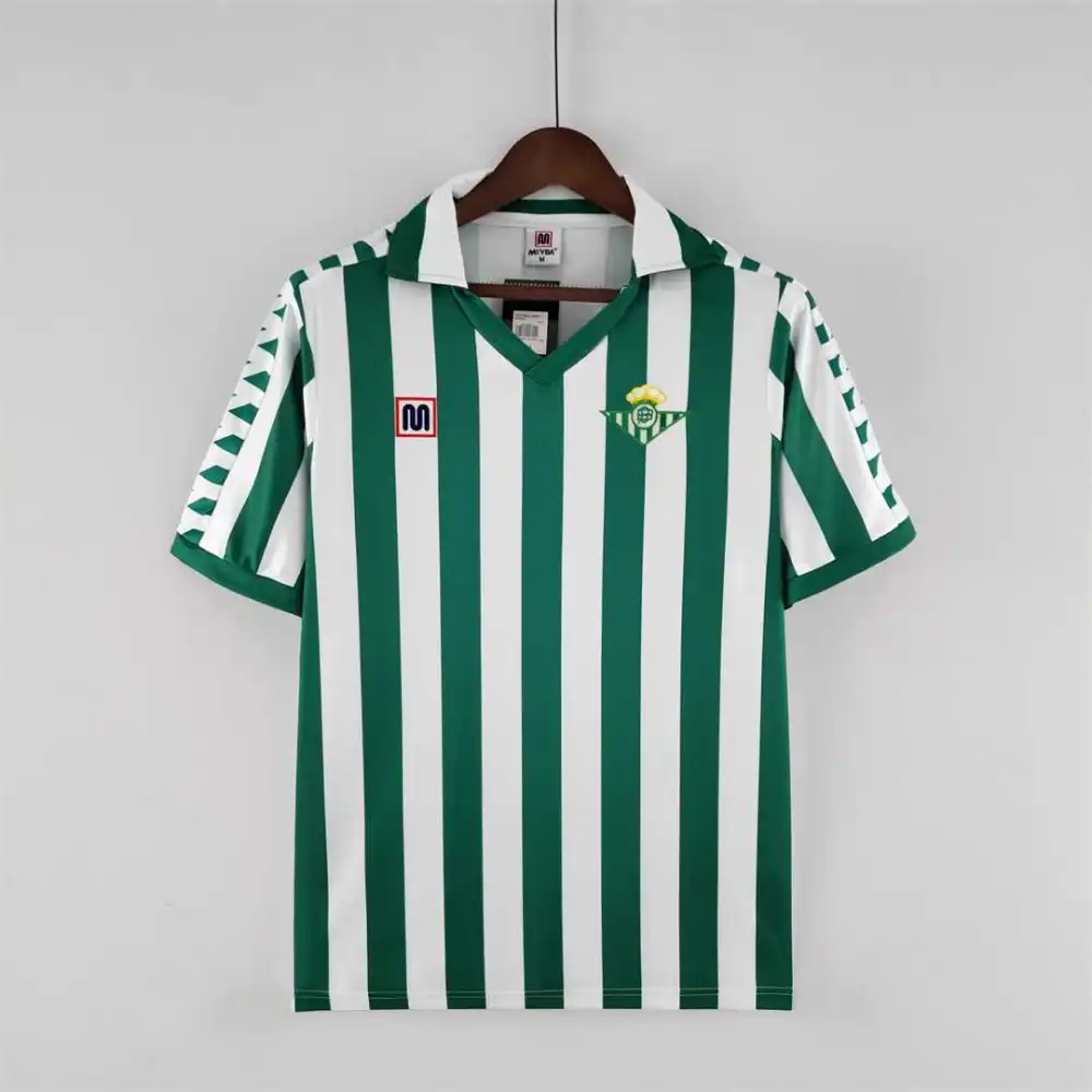 Real Betis Retro Jersey Home Soccer Shirt 1982/85