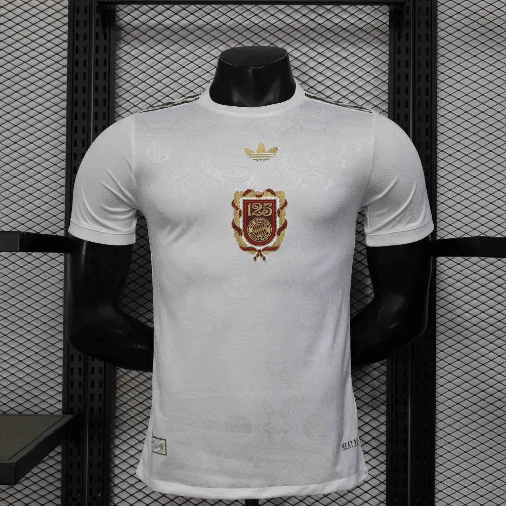 Authentic Bayern Munich Soccer Jersey Shirt 2025/26 125th Anniversary