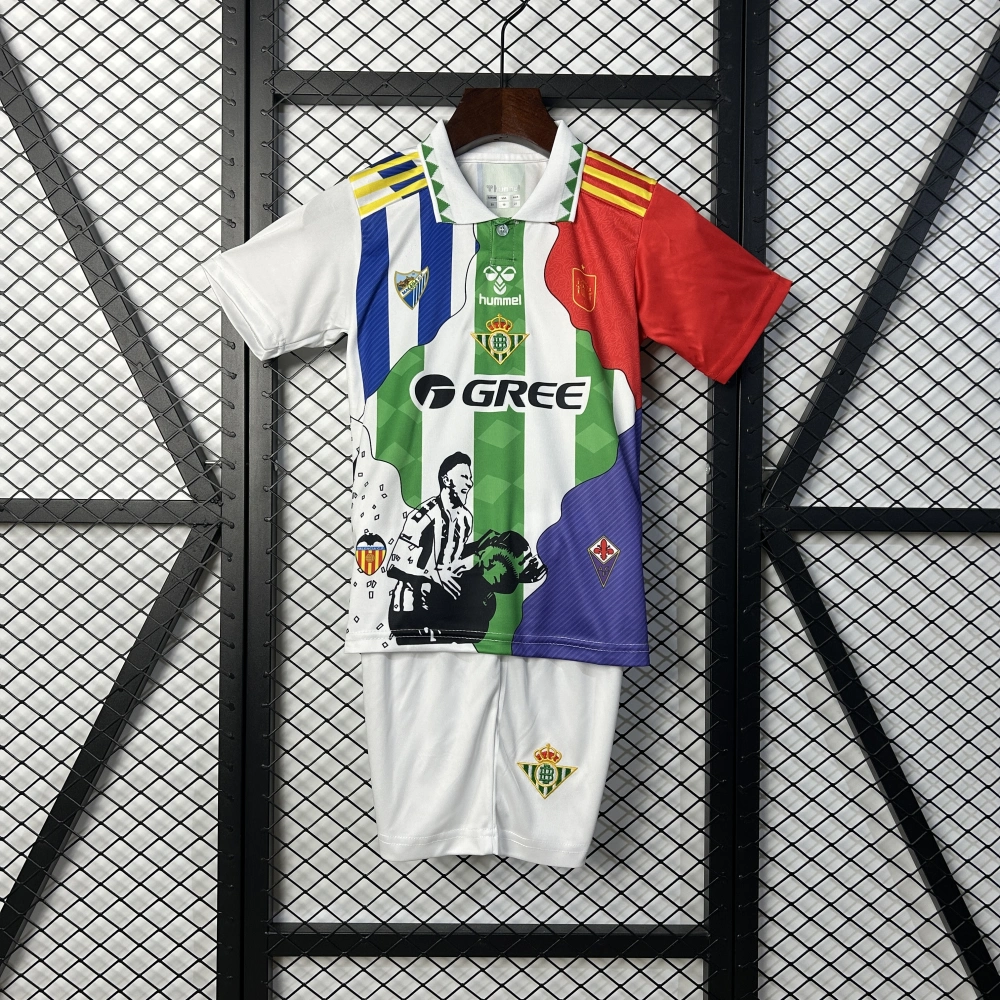 Joaquín Real Betis Antony Special Edition Kids Kit Jersey+Shorts 2025/26