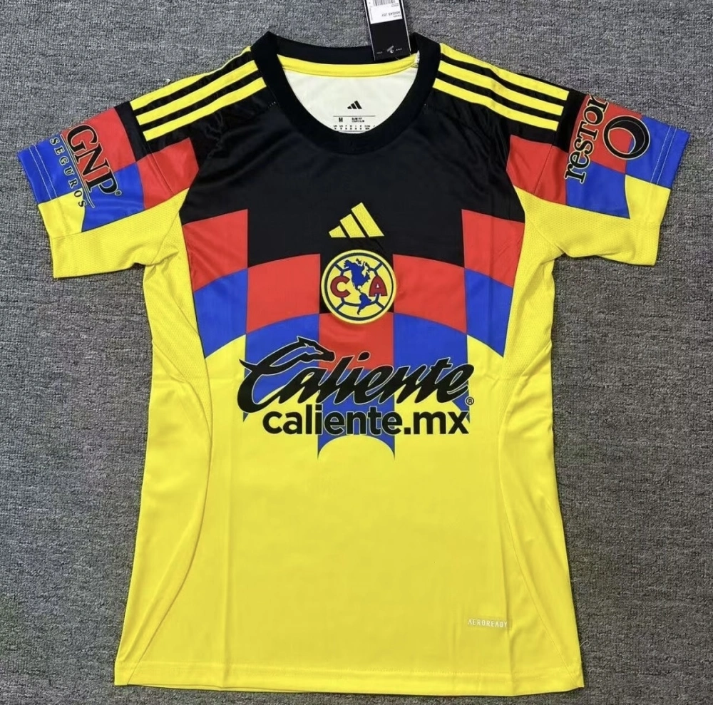 Club America Soccer Jersey Women's Home Custom Shirt 2025/26