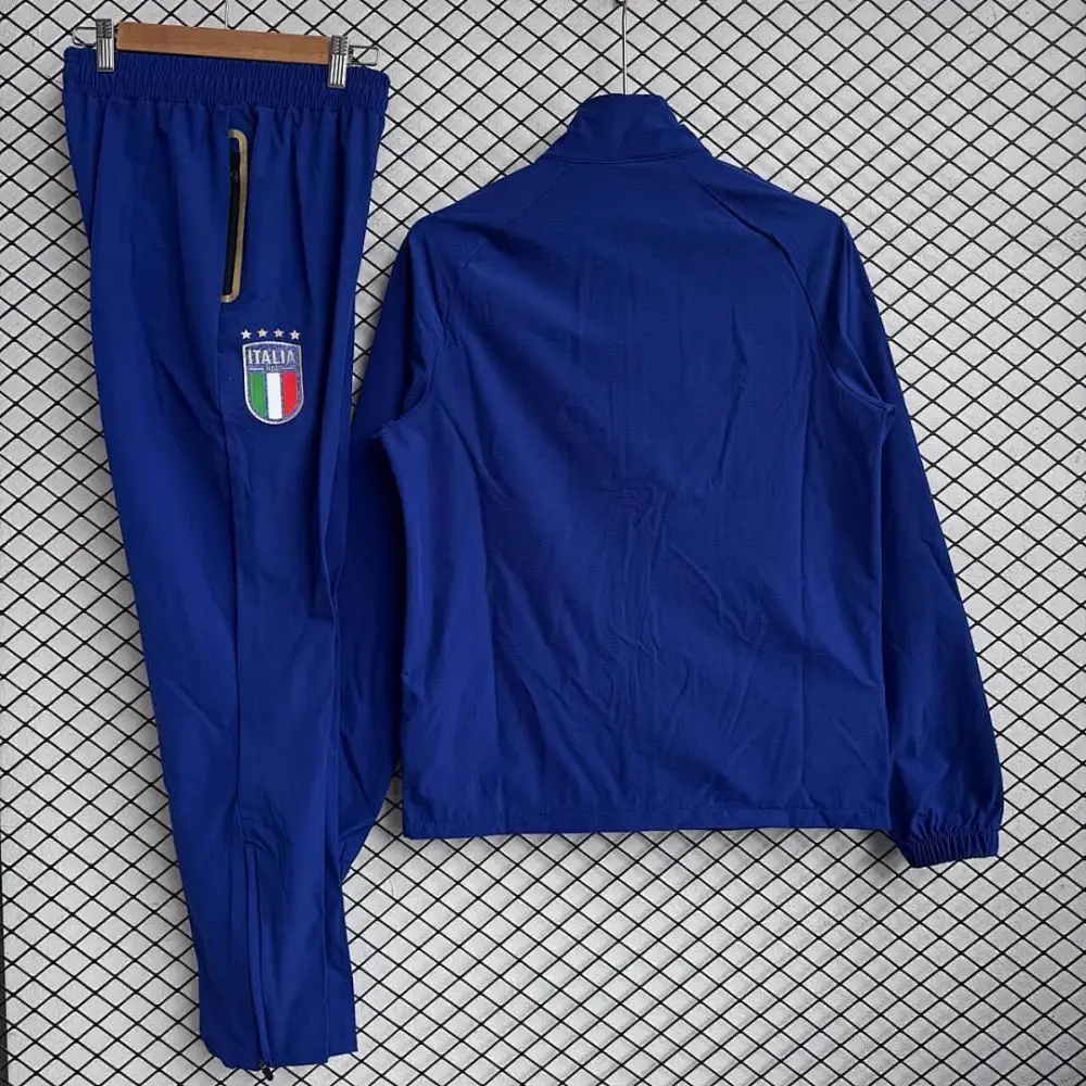 Italy Windbreaker With Pants Navy 2026 World Cup